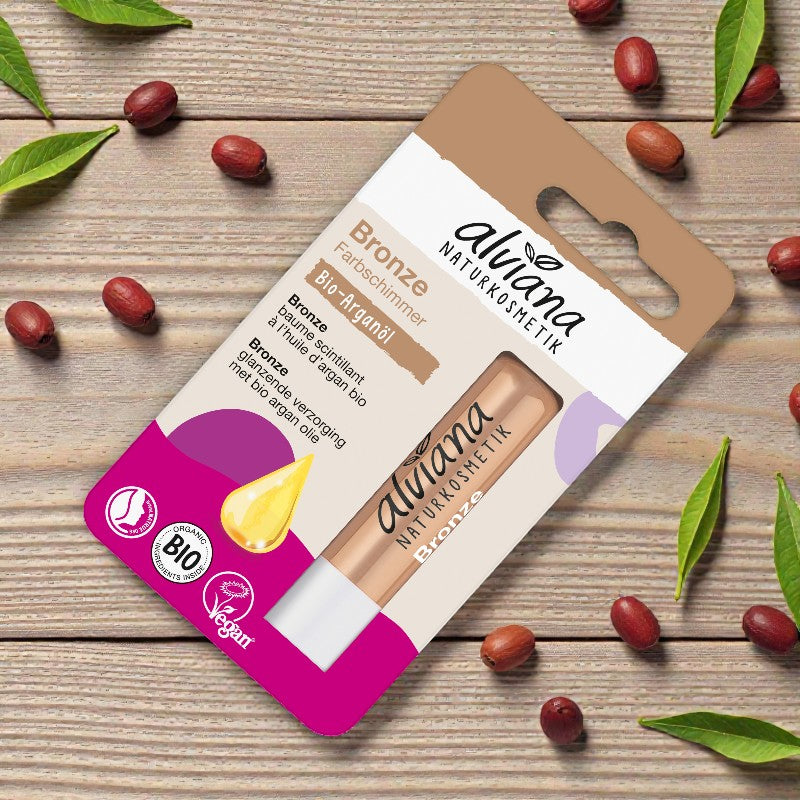 Alviana - Lippenbalsam Bronze Argan & Macadamia BIO 4,5g