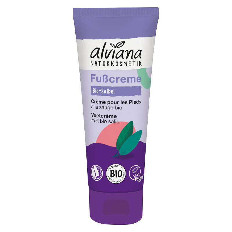 Alviana - Fußcreme Salbei BIO 75ml