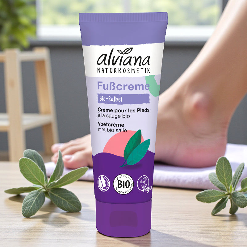Alviana - Fußcreme Salbei BIO 75ml