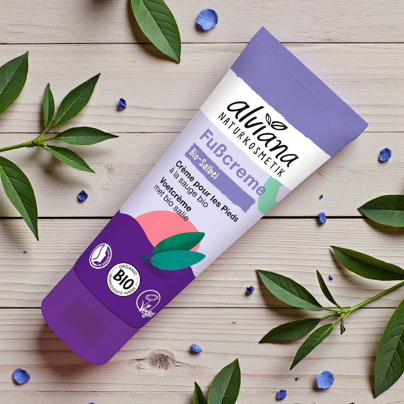 Alviana - Fußcreme Salbei BIO 75ml