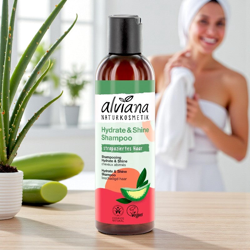 Alviana - Glanz-Shampoo Granatapfel & Hamamelis BIO 200ml
