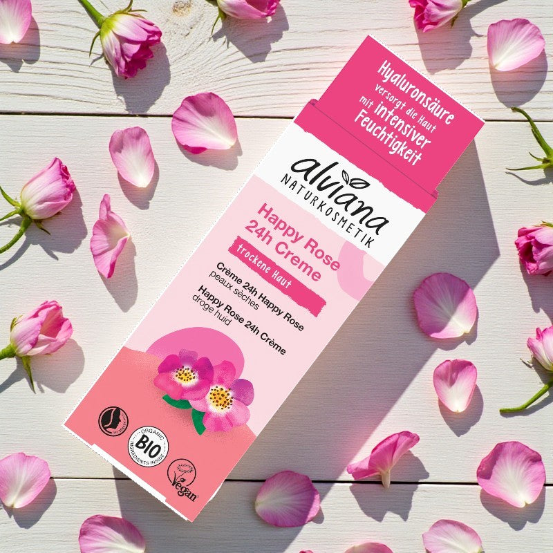 Alviana - Gesichtscreme 24h Happy Rose BIO 50ml