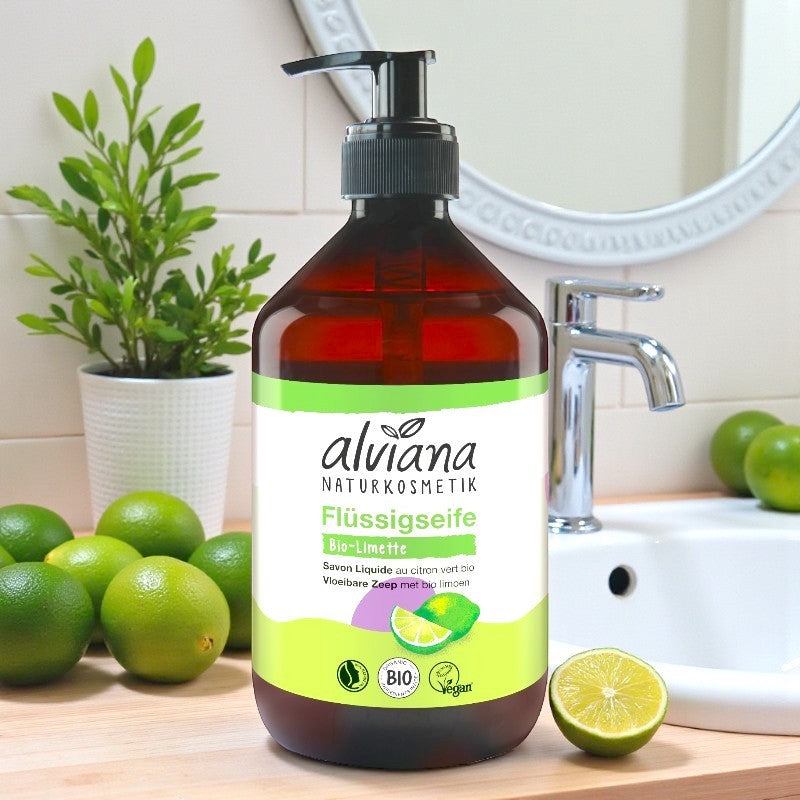 Alviana - Flüssigseife Limette 500ml