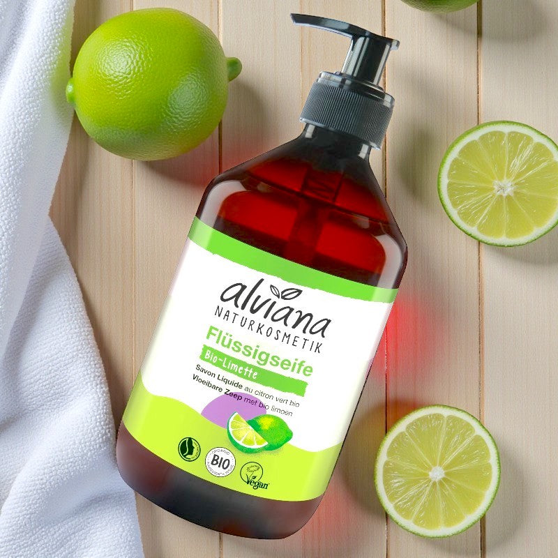 Alviana - Savon liquide citron vert 500ml