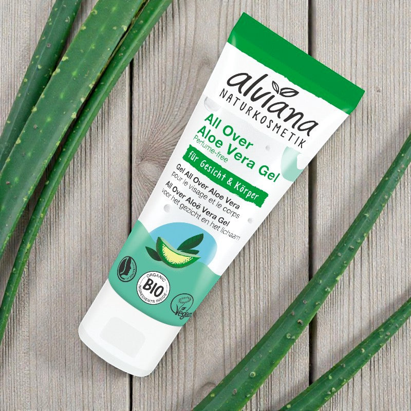 Alviana - Gesichts- & Körpergel All Over Aloe Vera BIO 100ml