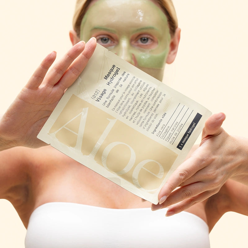 Aloe Paris - Masque visage hydrogel hydratant 28g