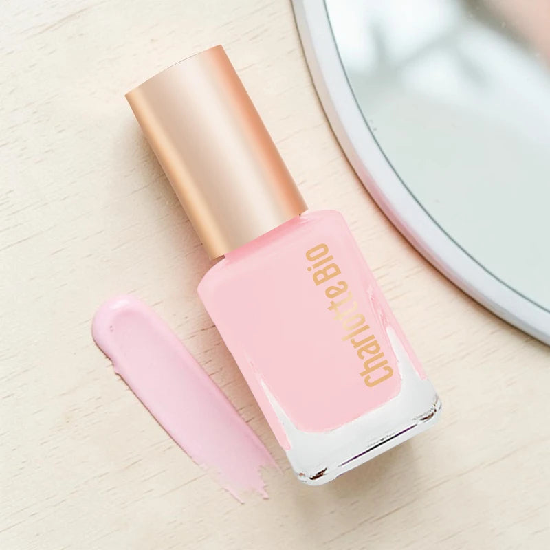Charlotte Bio - Vernis à ongles brillant bubble gum 10ml