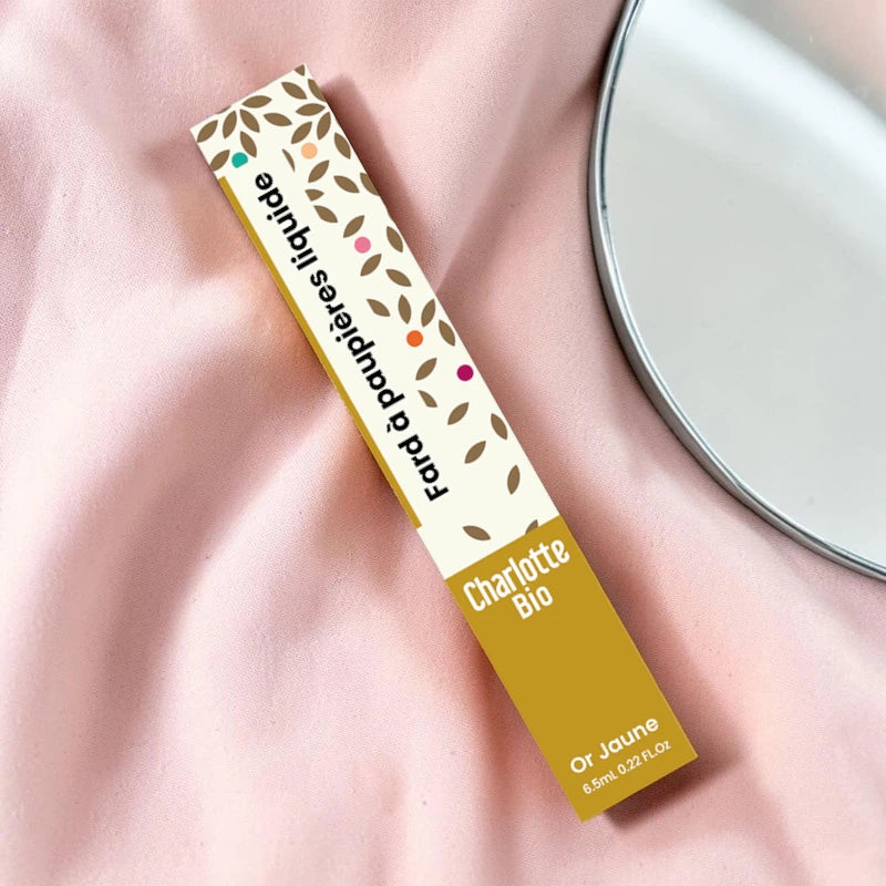Charlotte Bio - Flüssig-Lidschatten Goldgelb BIO 6,5ml