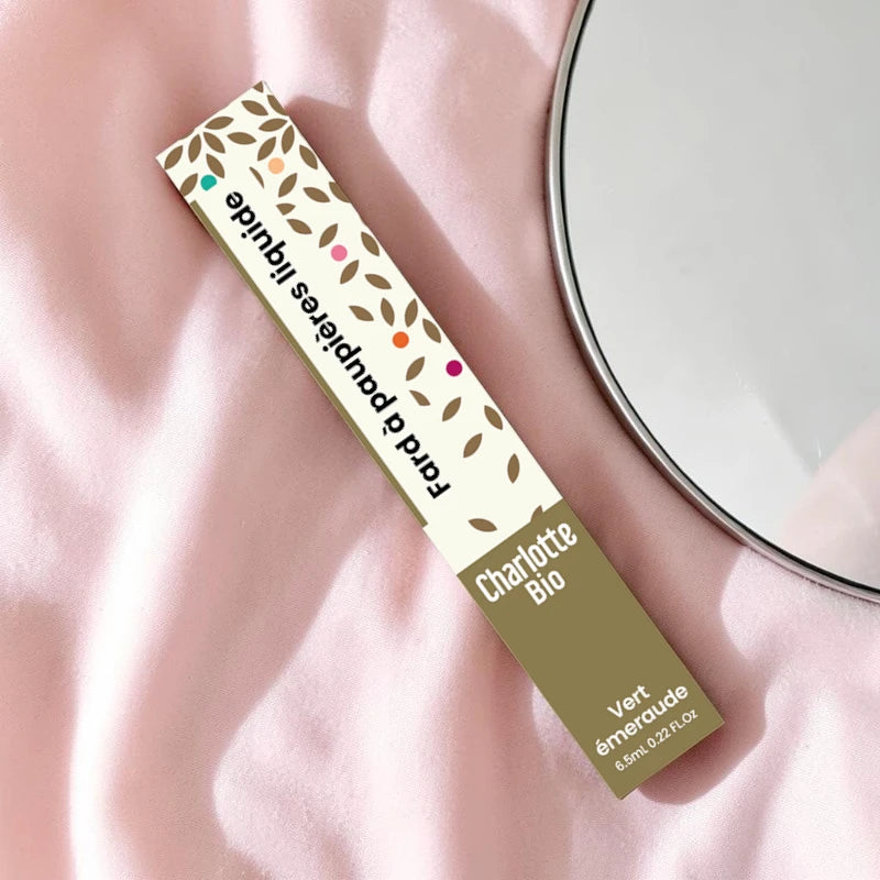 Charlotte Bio - Fard à paupières liquide vert émeraude BIO 6,5ml