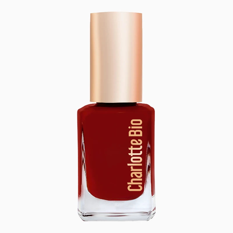 Charlotte Bio - Vernis à ongles bordeaux 10ml