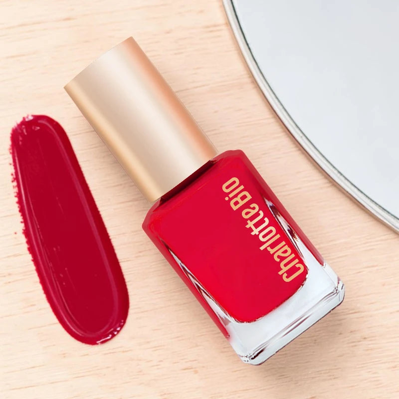 Charlotte Bio - Vernis à ongles corail 10ml