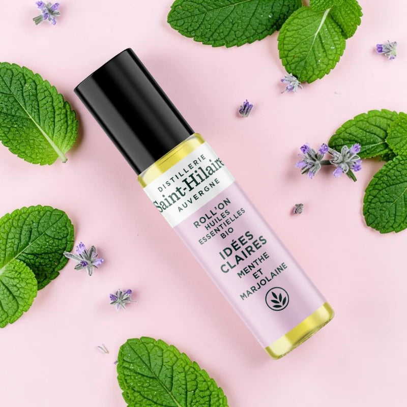Roll-on idées claires menthe & marjolaine BIO