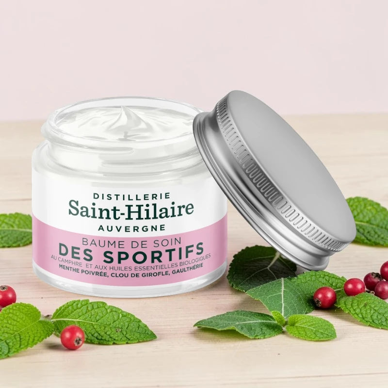Baume des sportifs menthe poivrée BIO