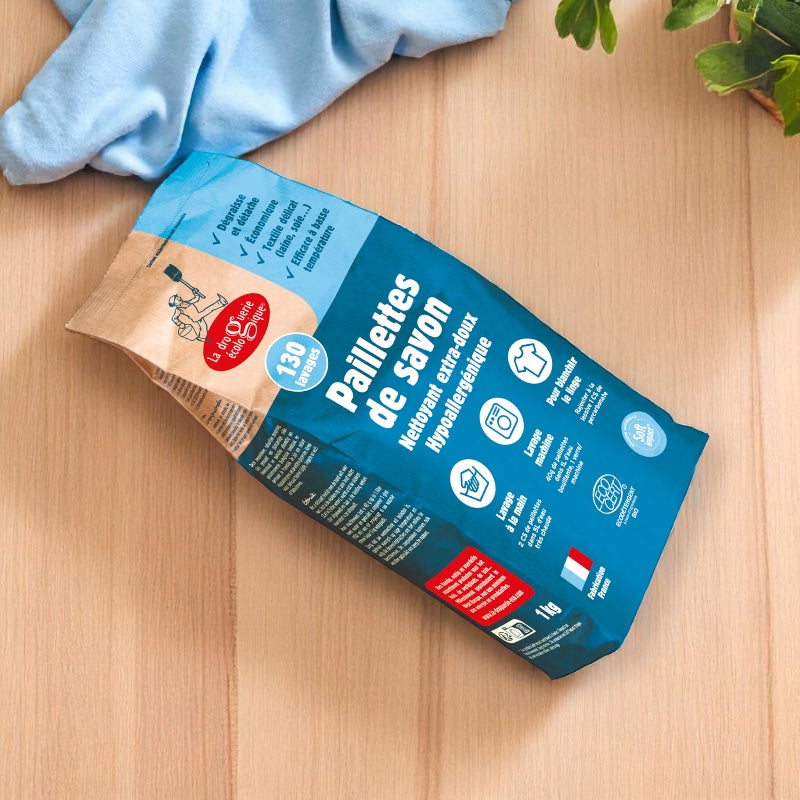 La Droguerie Écologique - Paillettes de savon BIO 1kg