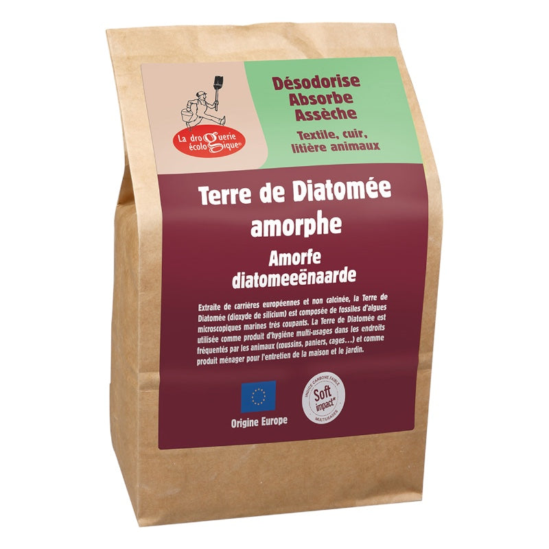 La Droguerie Écologique - Terre de diatomée amorphe 1kg - insecticide en poudre