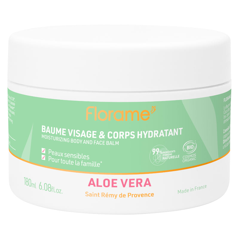 Florame - Feuchtigkeitsbalsam für Gesicht & Körper Aloe Vera BIO 180ml