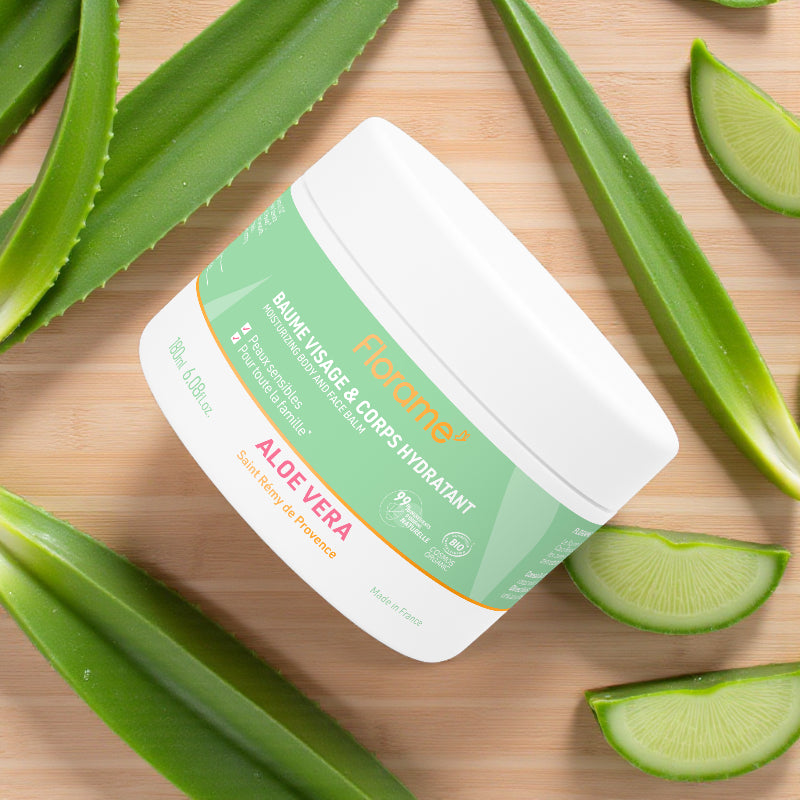 Florame - Feuchtigkeitsbalsam für Gesicht & Körper Aloe Vera BIO 180ml
