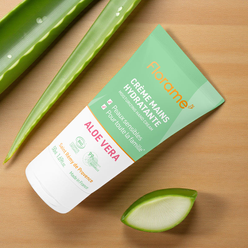 Florame - Feuchtigkeitsspendende Handcreme Aloe Vera BIO 50ml