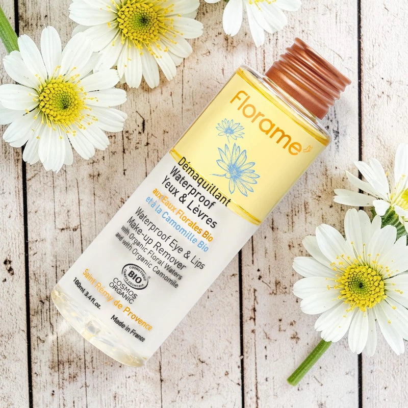 Florame - Démaquillant waterproof yeux & lèvres camomille BIO 100ml
