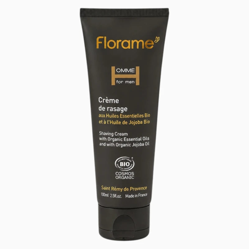 Florame - Crème de rasage homme jojoba BIO 100ml