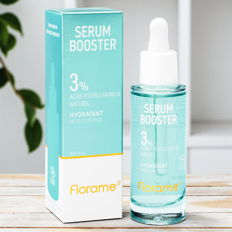 Florame - Sérum booster hydratant acide polyglutamique BIO 30ml
