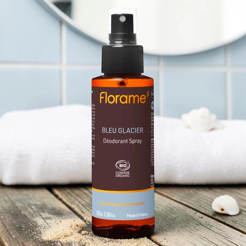 Florame - Déodorant spray homme bleu glacier BIO 100ml