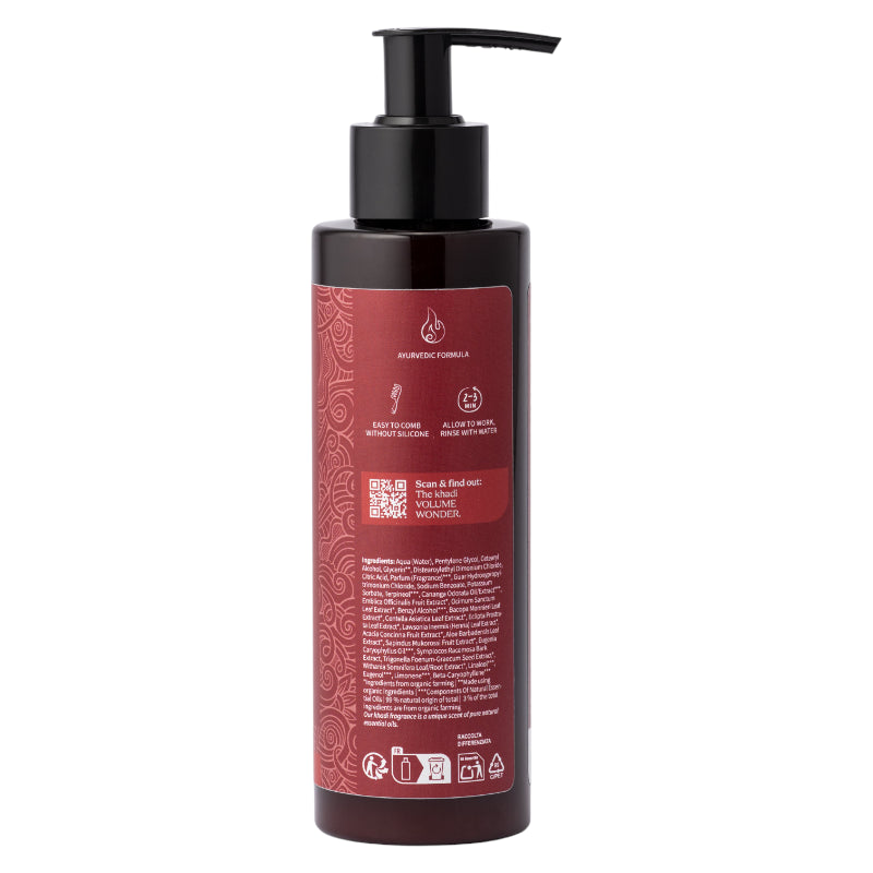 Khadi - Après-shampooing volume ayurvédique amla 200ml