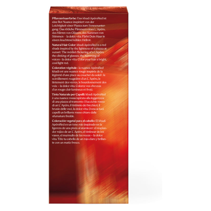 Khadi - Teinture aux plantes BIO Apéro Red 100g