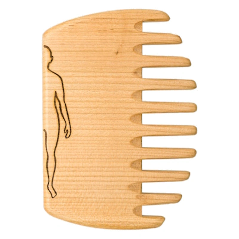 Kost Kamm - Peigne de massage des fascias en bois de cerisier