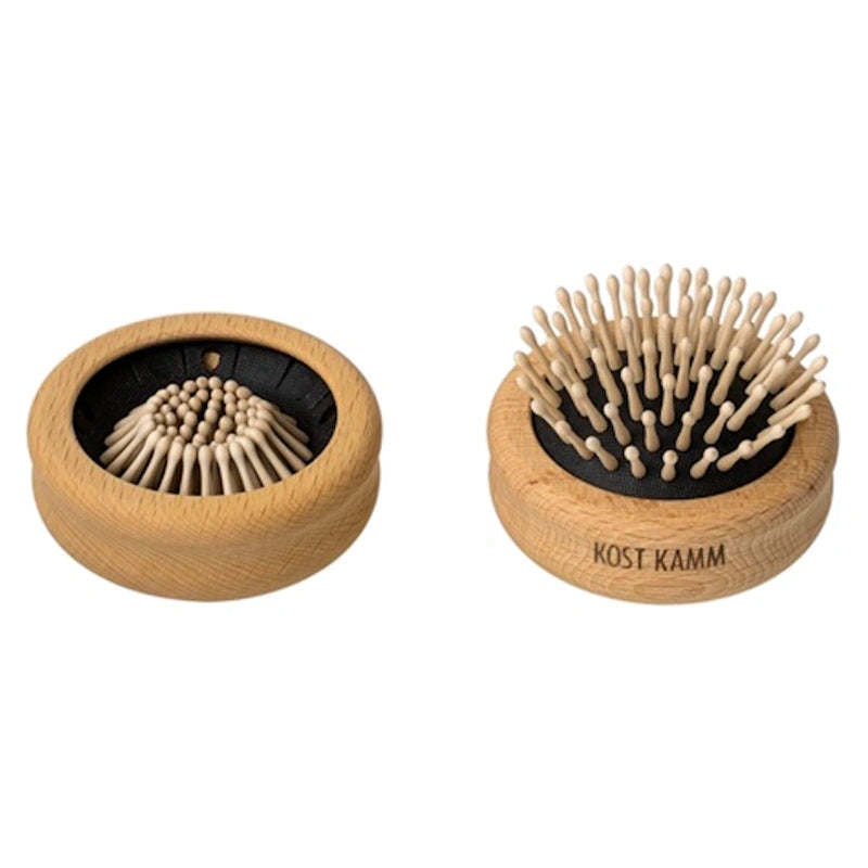 Kost Kamm - Brosse ronde à ouverture rapide en bois de hêtre