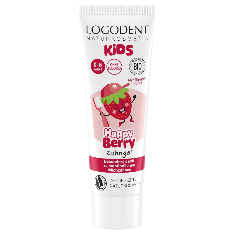 Logona - Kinderzahnpasta Beeren ohne Fluorid BIO 75ml