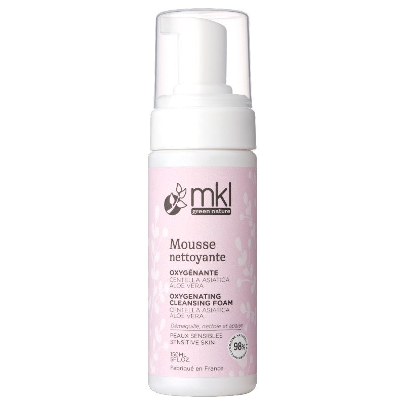 Mousse nettoyante oxygénante