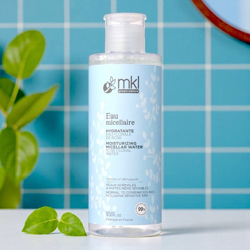 Eau micellaire hydratante rose BIO