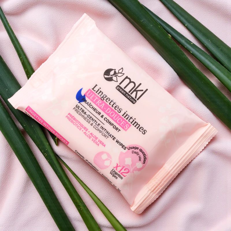 Lingettes intimes ultra-douces prébiotiques