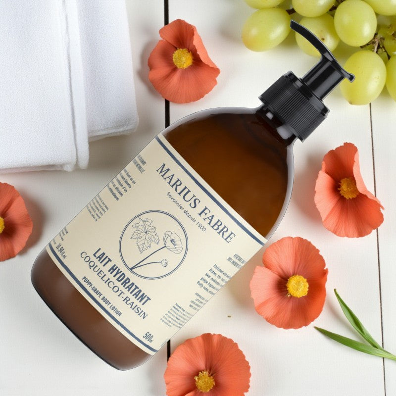 Feuchtigkeitslotion Mohnblume & Traube