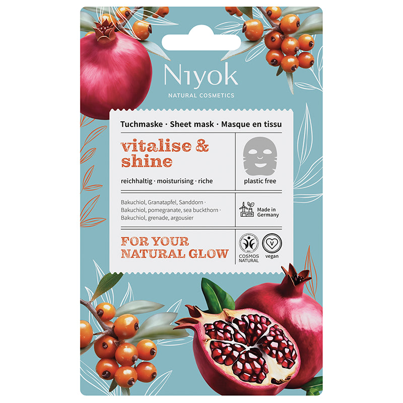 Masque en tissu riche bakuchiol & grenade