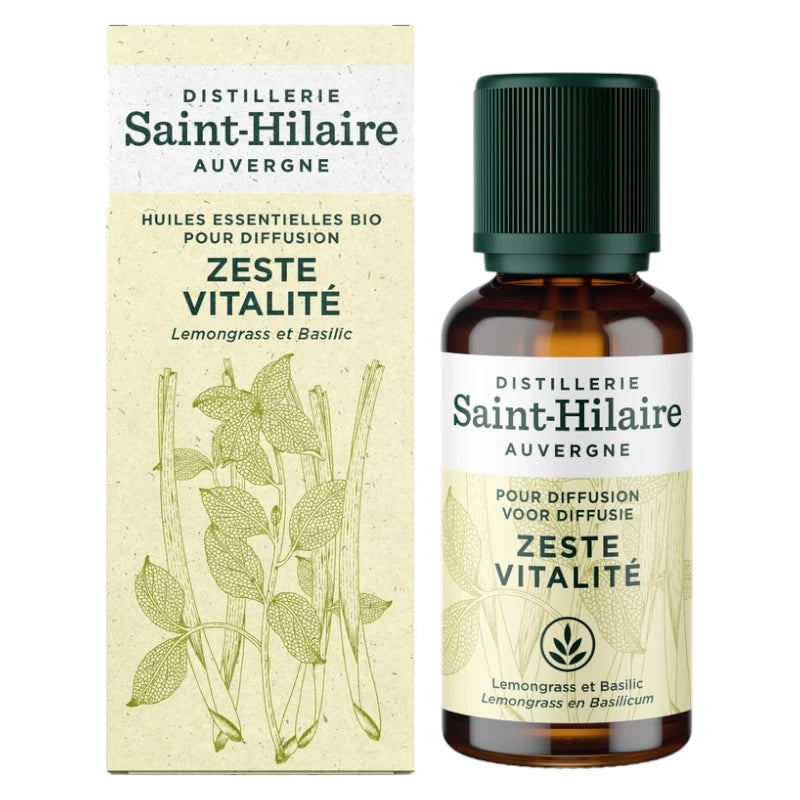 Synergie d'huiles essentielles zeste vitalité BIO