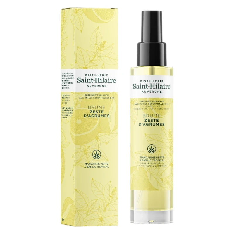 Brume parfumée zeste d'agrumes mandarine & basilic