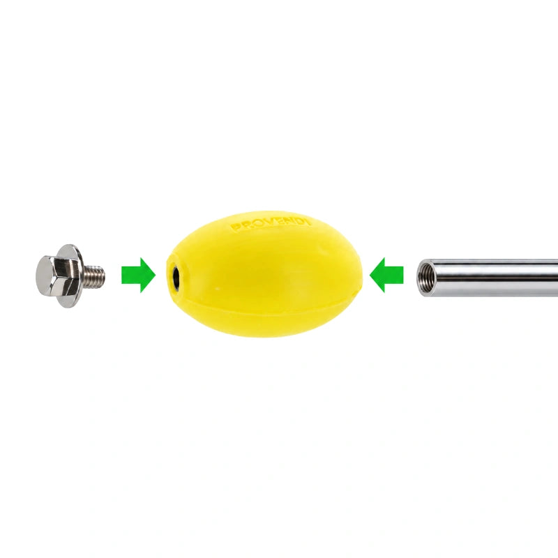 6 savons rotatifs jaunes citron & pomme 6x290g