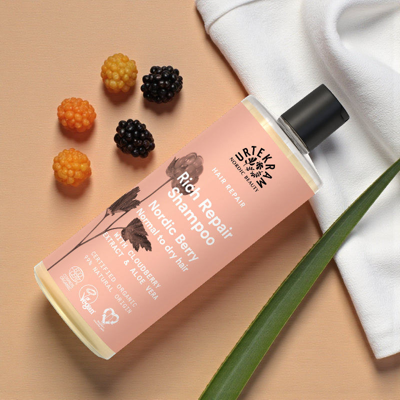 Shampooing BIO - baies nordiques - réparateur intense