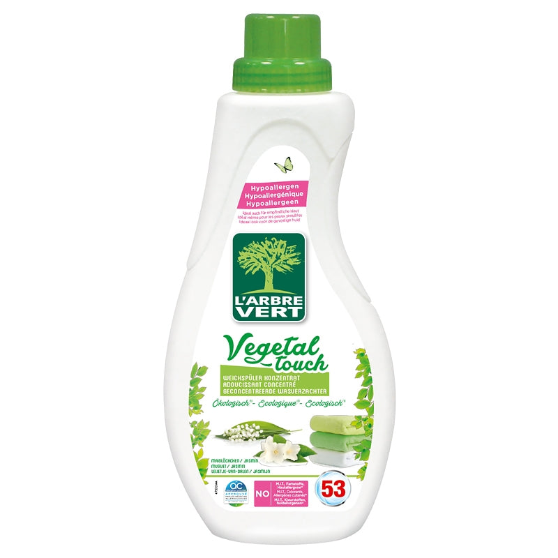 L'Arbre Vert - Adoucissant concentré écologique Vegetal Touch 800ml