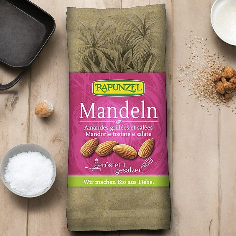 Amandes grillées & salées BIO