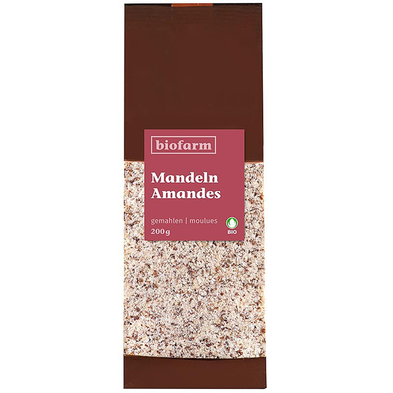 Biofarm - Bio-Mandeln, gemahlen 200g