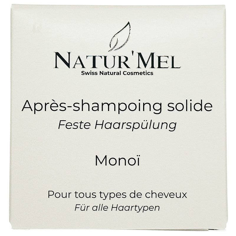 Après-shampooing solide monoï