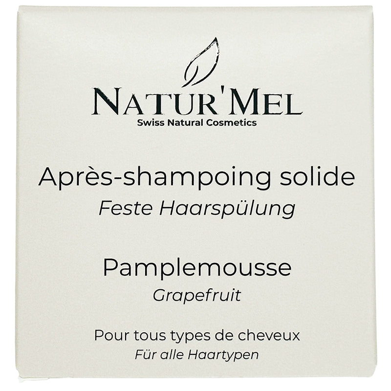 Après-shampooing solide pamplemousse