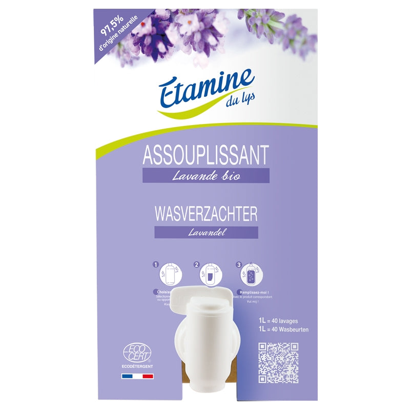 Etamine du Lys - Assouplissant écologique lavande 10kg
