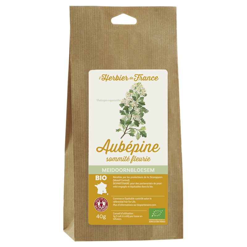 L'Herbier de France - Aubépine BIO 40g