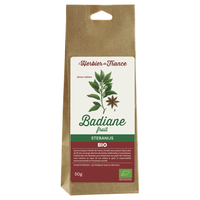 L'Herbier de France - Badiane BIO 50g