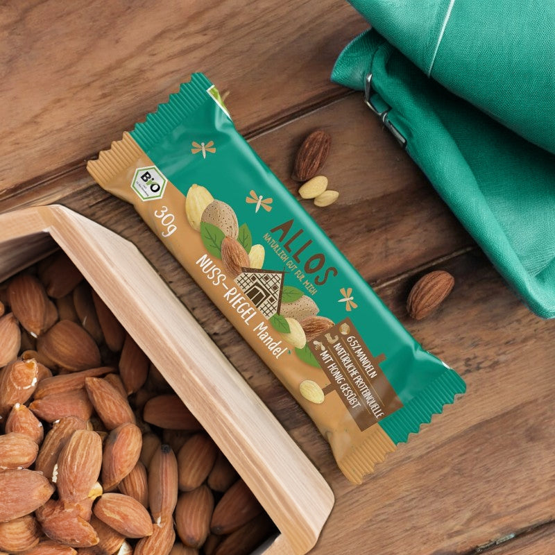 Allos - Barre aux noix & amandes BIO 30g