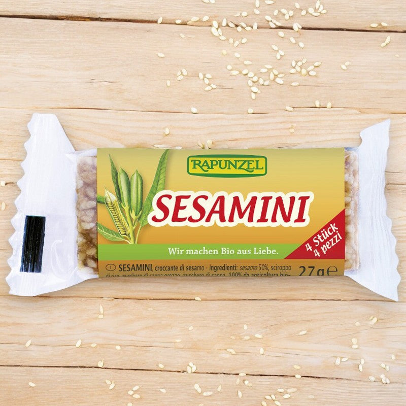 Barre croquante au sésame BIO Sesamini